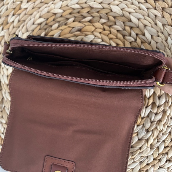 Brown Crossbody Leather Bag - Picture 4 of 6